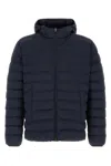 Herno Resort Jacket In Light Stretch Nylon In Blue