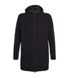 Herno Resort Parka In Travel Nylon Ponente In Navy