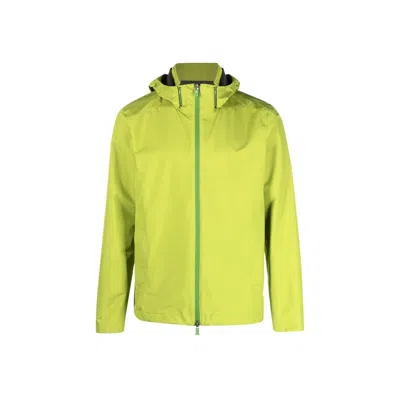 Herno Paclite Bomber Goretex Laminar Jacket In Green