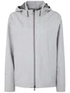 Herno Laminar Gore-tex Waterproof Jacket In White