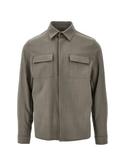 Herno Paco Rabanne Long-sleeve Top In Green