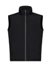 Herno Padded 2-layer Windstopper Vest In Black