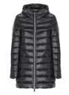 Herno Padded And Quilted Down Jacket In Black