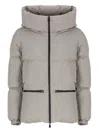 Herno Laminar Gore-tex Down Jacket In Grey