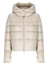 Herno Resort Bomber Jacket In Nylon Ultralight In Neutrals