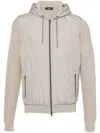 Herno Padded Blouson Jacket In Neutral
