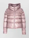 Herno Resort Bomber Jacket In Nylon Ultralight In Pink