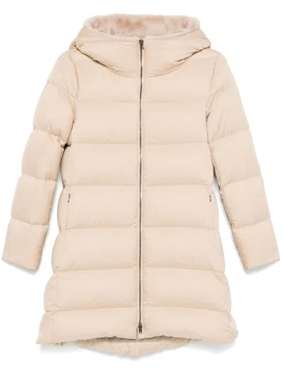 Herno Padded Coat In 中性色