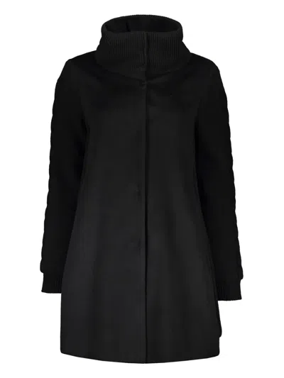Herno Padded Coat In Black