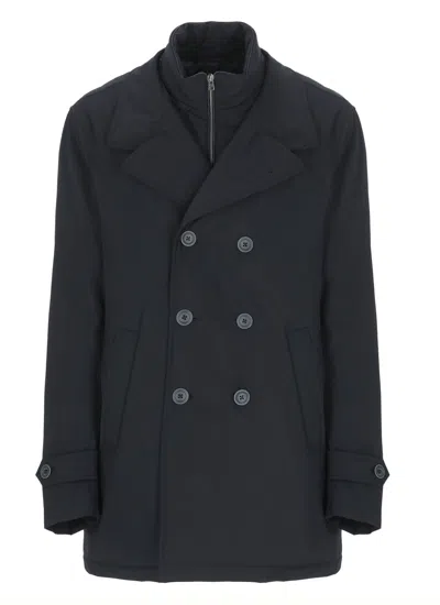 Herno Padded Coat In Blue
