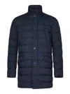 Herno Padded Coat In Blue