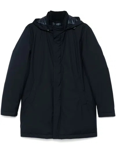 Herno Padded Coat In Navy