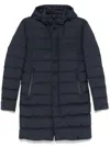 Herno Padded Coat In Blue