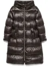 Herno Padded Coat In Brown