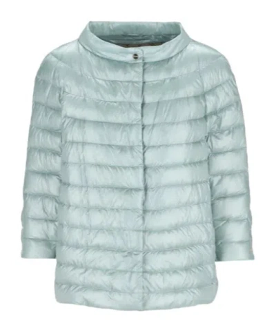 Herno Padded Coat In Green
