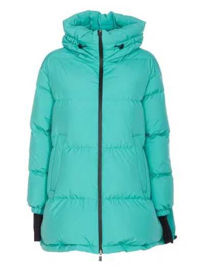 Herno Padded Coat In Green