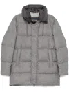 Herno Padded Coat In Grey