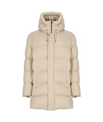Herno Padded Coat In Nude