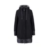 Herno Padded Coat With Nylon Details