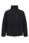 Herno Insulated Jackets With High Collar And Pockets In Black