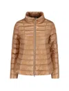 Herno Padded Down Jacket In Brown