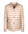 Herno Padded Down Jacket In Neutral