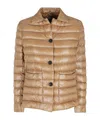 Herno Padded Down Jacket In Brown