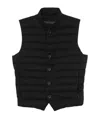 Herno Padded Gilet In Black