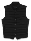 Herno Padded Gilet In Black