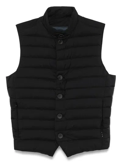 Herno Padded Gilet In Black
