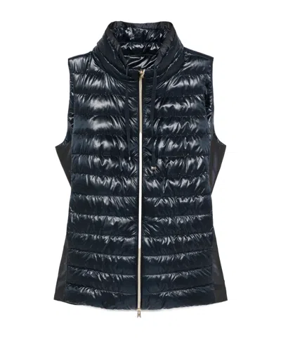 Herno Padded Gilet In Black