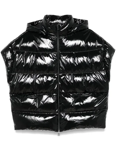 Herno Padded Gilet In Black