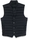 Herno Padded Gilet In Blau