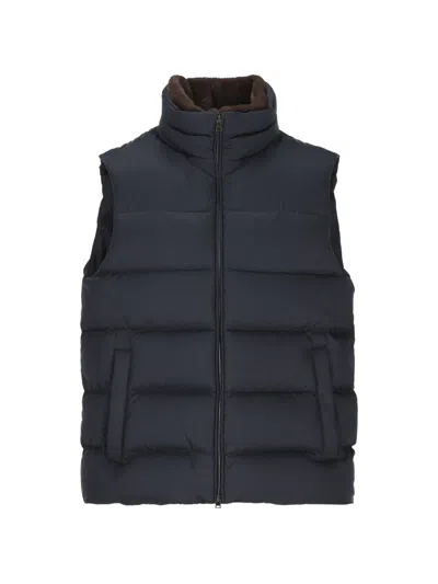 Herno Padded Gilet In Black