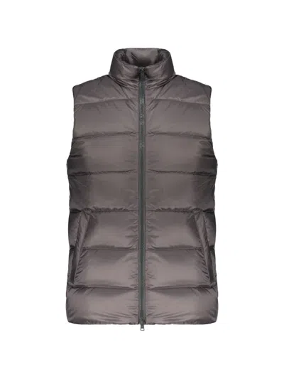Herno Padded Gilet In Gray