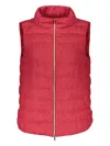 Herno Padded Gilet In Red