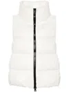 Herno Quilted Down Vest In White