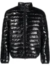 Herno Padded Goose Down Jacket In Black