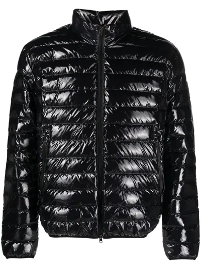 Herno Padded Goose Down Jacket In Black