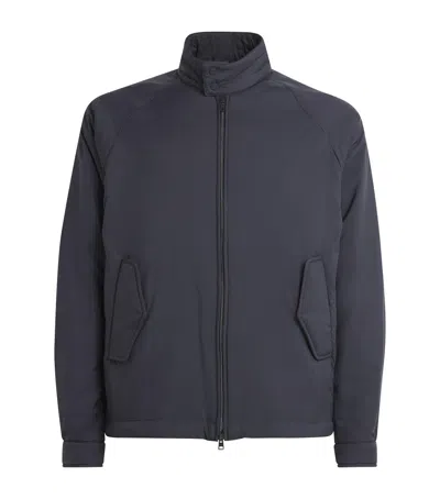 Herno Padded High-neck Jacket In Blue