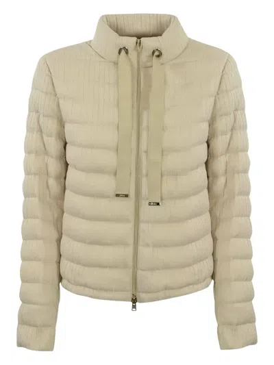 HERNO PADDED HIGH-NECK JACKET
