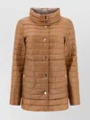 Herno Padded High Neck Quilted Texture Jackets
