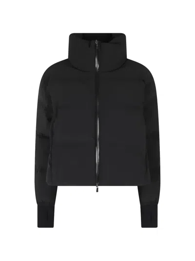 Herno Padded High-neck Jacket In Black