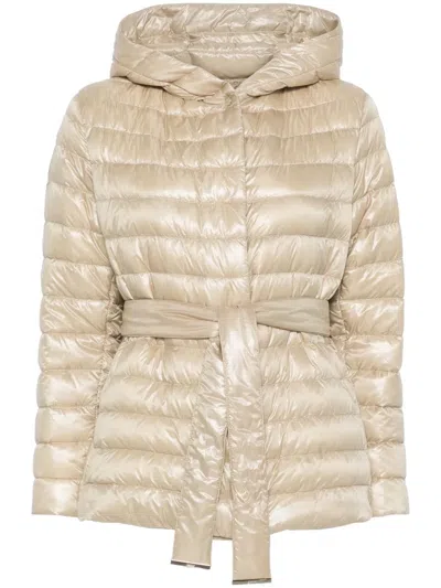 HERNO PADDED HOODED JACKET