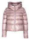 Herno Resort Bomber Jacket In Nylon Ultralight In Purple