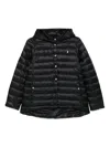 Herno Padded Hooded Jacket In Black