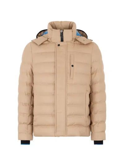Herno Padded Hooded Jacket In Neutral