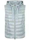 Herno Water-resistant Ultrathin Gilet Featuring Double-zip Closure