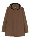 Herno Padded Jacket In Brown