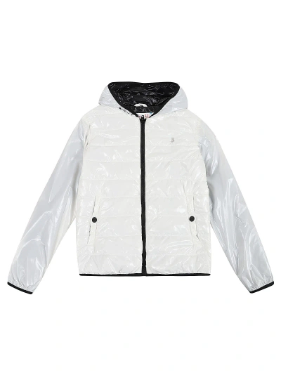 Herno Kids' Padded Jacket In White